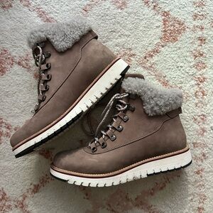 Cole Haan Waterproof Shearling Lined Winter Boots